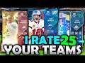 I RATE YOUR TEAMS EP. 25 - Madden 21 Ultimate Team