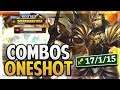 ¡JARVAN EN MODO COMBOS FULL ONE SHOT! | League of Legends