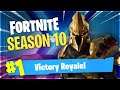 Kings Fortnite Wins - Season 10 Highlights - Victory Royale #9