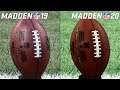 Madden NFL 19 vs. Madden NFL 20 – Graphics Comparison