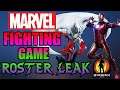 Marvel fighting Game Roster Leak!