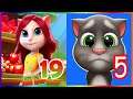 My Angela 20 vs My Talking Tom 5 - Two Screen - Android Gameplay Walkthrough Part 50