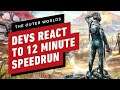 The Outer Worlds Developers React to 12 Minute Speedrun