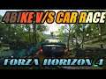 4 BIKE V/S CAR RACE WITH DYNAMIC STUNT - FORZA HORIZON 4 @BKKGAMES