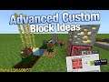 Advanced Custom Block Ideas for the Minecraft Bedrock Edition Beta!