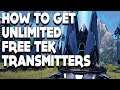 ARK: Survival Evolved :: #Shorts :: HOW TO GET FREE UNLIMITED TEK TRANSMITTERS!!!!!