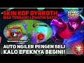 BUG DYRROTH TERBANG PAKE SKIN BARU!? REVIEW SKIN KOF DYRROTH OROCHI CHRIS • Mobile Legends