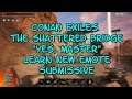 Conan Exiles The Shattered Bridge "Yes, Master" Ophirean Journal #3 Learn New Emote Submissive