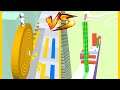 Cube Surfer Vs Layers Roll : Gameplay Walkthrough Part 7 - Level 1-9999 All Level (iOS, Android)