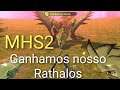 Enfrentando Rathalos Monster Hunter Stories 2 série Jogos Nintendo Switch