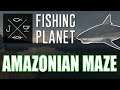 Fishing Planet - Amazonian Maze - CATCHING MY FIRST BULL SHARK