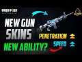 Freefire Latest new Gun skin kar 98 Penetration and Speed Ability Total in Game Explained!