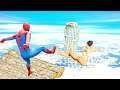 GTA 5 Crazy Spiderman ragdolls vol.16 (Euphoria physics)