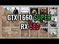 GTX 1660 SUPER vs RX 580 Benchmarks | 59 tests