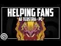 HELPING FANS w AT Teostra | MHW