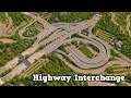 Highway Interchange in the forest (Japan / Takaosan inspired) | Cities: Skylines Dream City, Ep. 19