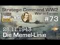 Let's Play Strategic Command WW2 WiE #73: Die Memel-Linie (Multiplayer vs. Hobbygeneral)