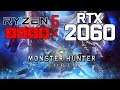 Monster Hunter World on Ryzen 5 3600x + RTX 2060 1080p Benchmarks