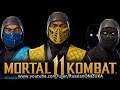 Mortal Kombat 11 - КЛАССИЧЕСКИЕ НИНДЗЯ ВСЕ НОВЫЕ КОСТЮМЫ