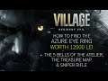 Resident Evil Village - Treasure Azure Eye Ring worth 12,000 Lei + Sniper Rifle