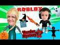 Roblox - MAMÃE FROZEN FAMILY FUGINDO DO MURDER RODRIGO!! (Murder Mystery 2)