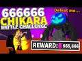 SECRET 666,666 CHIKARA HALLOWEEN BATTLE IN ANIME FIGHTING SIMULATOR