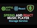 Storage Service with DigitalOcean and AWS S3 - Spring Boot and ReactJS Music Player CRUD Application