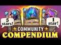 The Best Cards from The Darkmoon Races: Hearthstone Community Compendium. | Mini-Set Review