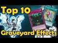Top 10 Graveyard Effects in YuGiOh