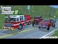 Toy Hauler & Dirt Bike On Fire | Semi Trailer Fire | Fire Rescue | Throwback | FS17