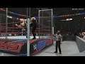 WWE 2K19 WWE Universal 70 tour Steel Cage Roman Reigns vs. Big Show