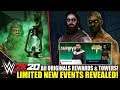 WWE 2K20: NEW LIMITED TIME EVENTS! Unique Towers, All DLC REWARDS (Attires, Alts, Arenas, Weapons)