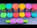6 Colors Play Doh Honey Bear And Zuru 5 Surprise Eggs Learning Videos For Toddlers Children