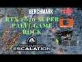 Ashes of the Singularity Escalation RTX 2070 Super Palit Game Rock Benchmark Ryzen 2600 1440p