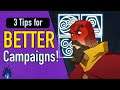 Avatar Legends: 3 tips for BETTER long campaigns!