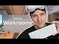 Bring Your KEYBOARD Into VR! - Working in Horizon Workrooms