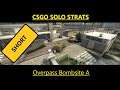 csgo soloshorts - cs go overpass smokes tips and tricks : Bombsite A