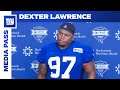 Dexter Lawrence on Defensive Adjustments vs. Rams | New York Giants