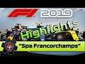 F1 2019 Spa Belgium GP Highlights 2020
