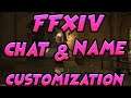FFXIV: Customize Your Chat and Name Colors!