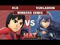HAT 95 - DCG | HLB (Mii Fighter) Vs. Vuhladdin (Lucina) Winners Semis - Smash Ultimate