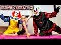 Hilarious Creepy Clowns Family Gymnastics Taught by 5 Year Old Trinity!!!