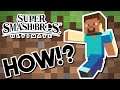 HOW???!!! | Minecraft Steve is in Smash (Reaction & Breakdown)