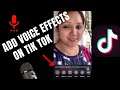 How to Add Voice Effects on TikTok