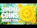 How To Make Simple Coin Animation Using Single Sprite Construct 2 Tutorial