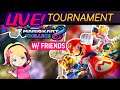 Mario Kart 8 Deluxe Live | Streamer Kart Deluxe Tournament with Friends & Viewers! (VTUBER STREAM)