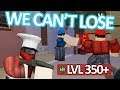 ME AND A LVL 350+ DESTROY ARSENAL NOOBS | ROBLOX