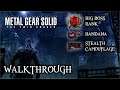 Metal Gear Solid: The Twin Snakes [GC] - European Extreme / Big Boss Rank / Otacon & Meryl Ending