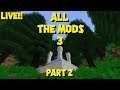Minecraft ALL THE MODS 3 live (part 2) looking for diamonds!