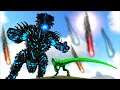 O IRON King Titan Voltou Para Destruir O Godzilla Floresta +! Pai Indoraptor Ark (Dinossauros)